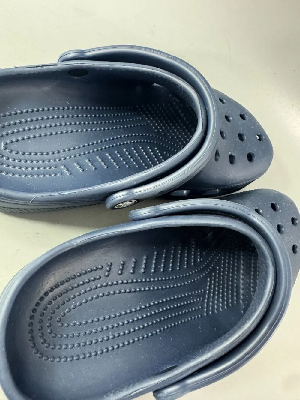 Crocs Classic Clog Navy Blue, Size Junior 5